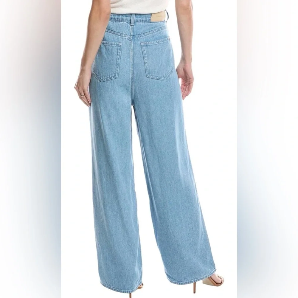 7 For All Mankind TILDA PANT in Denim Lustre Size 26 NWT Baggy - Picture 3 of 7